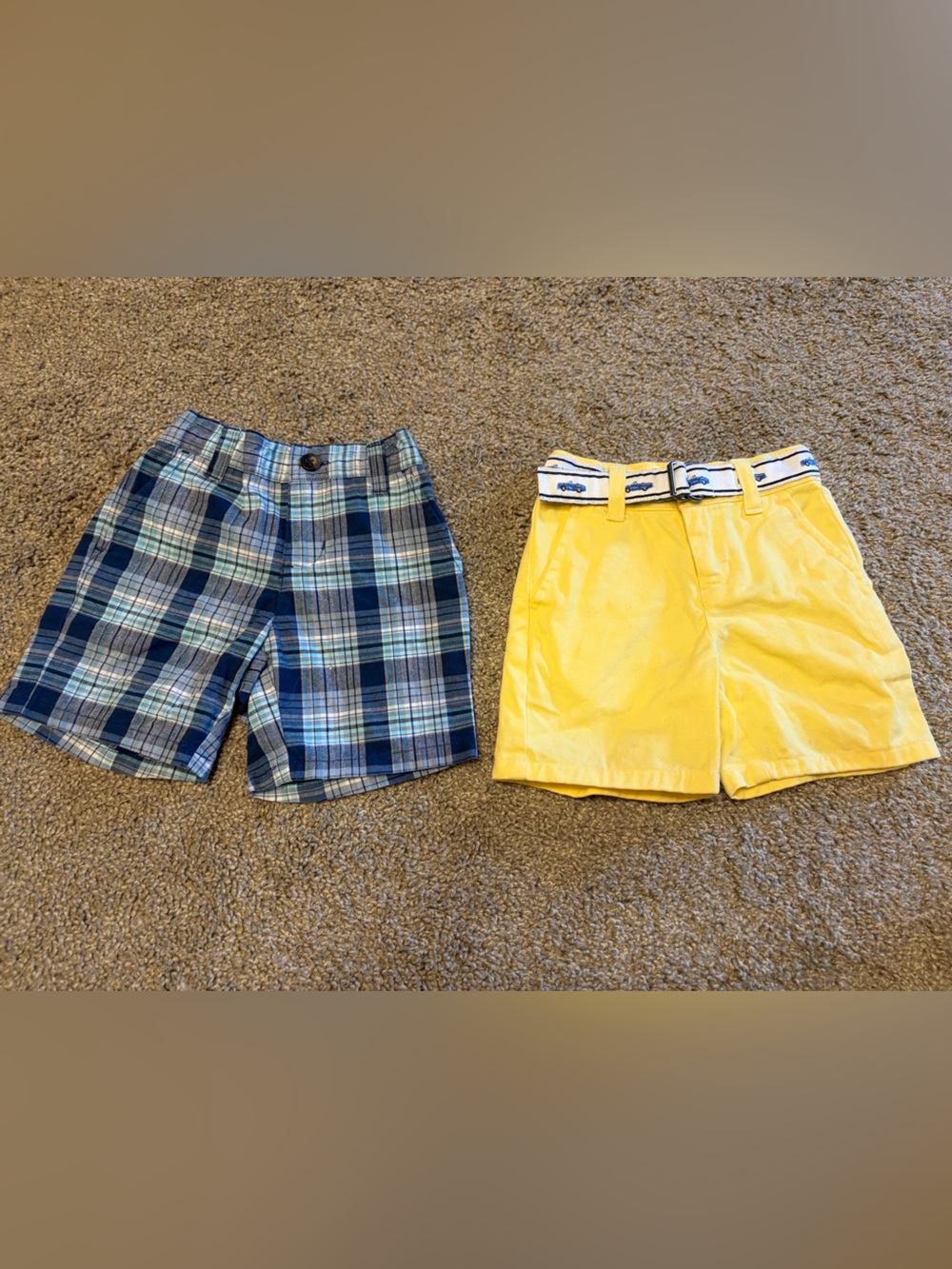 Janie and Jack 6-12 month shorts (2 pair)
